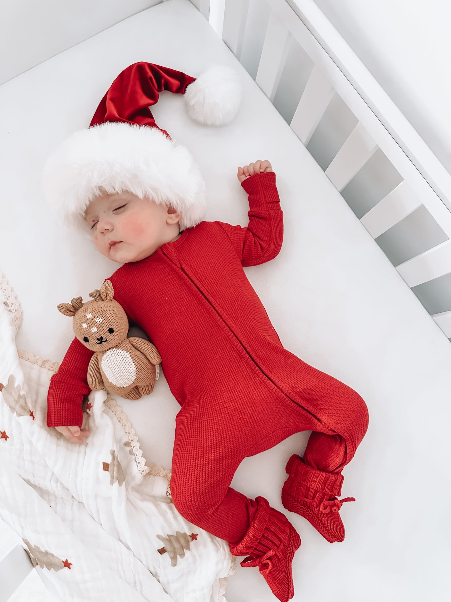 Crimson Christmas Romper