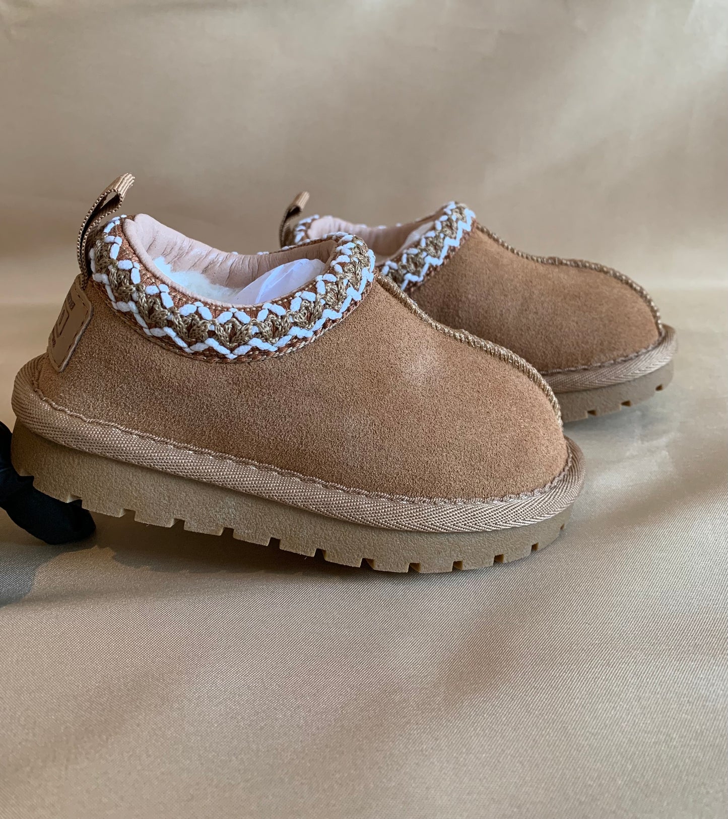 Neutral Chesnut Tazz Toddler Boots