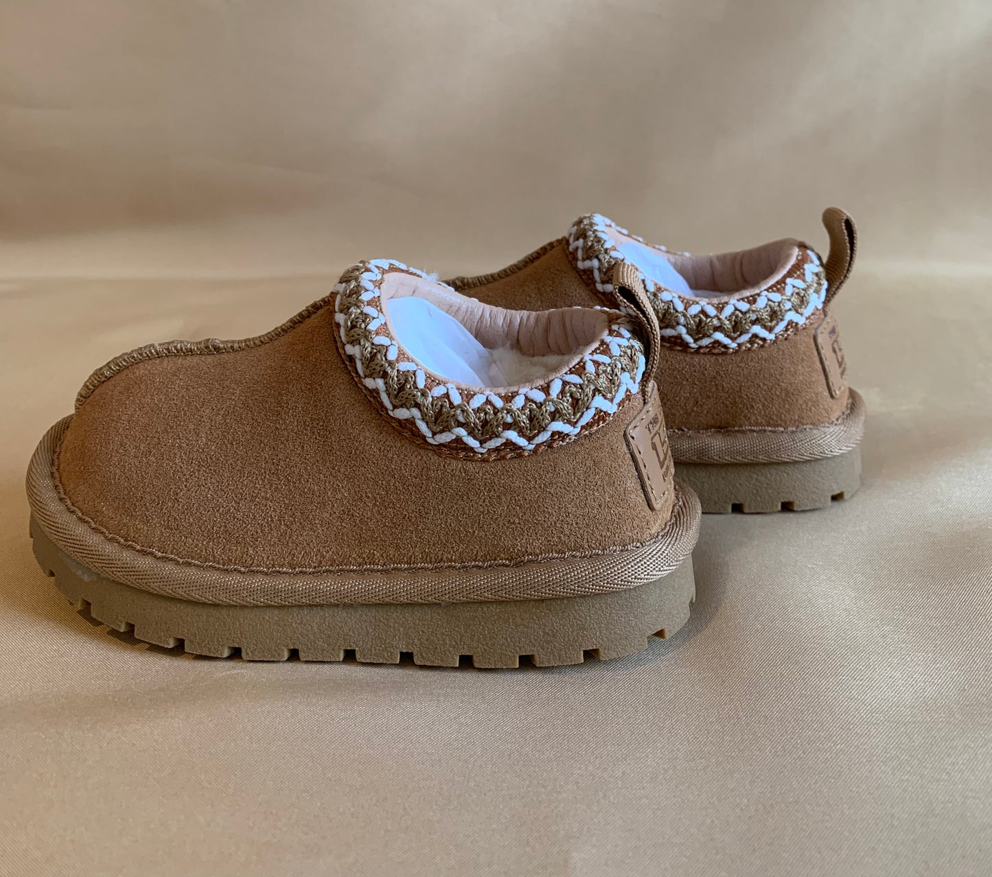 Neutral Chesnut Tazz Toddler Boots