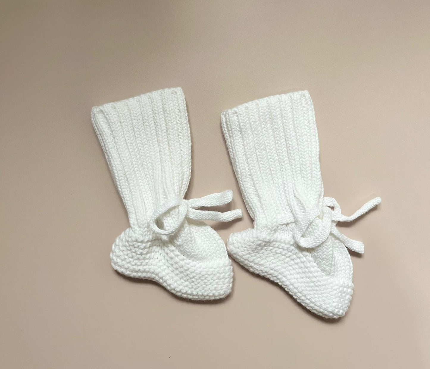 Milk Knit Booties