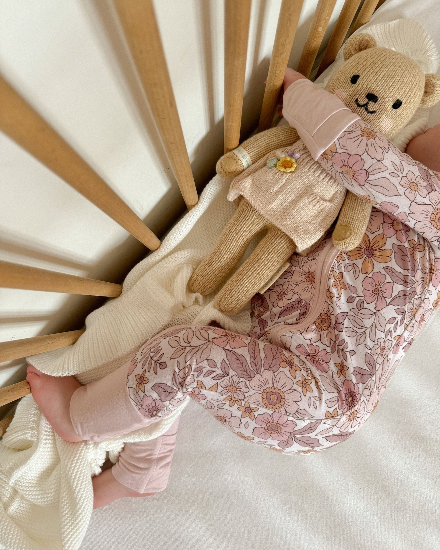 Blossom Zipper Sleepsuit