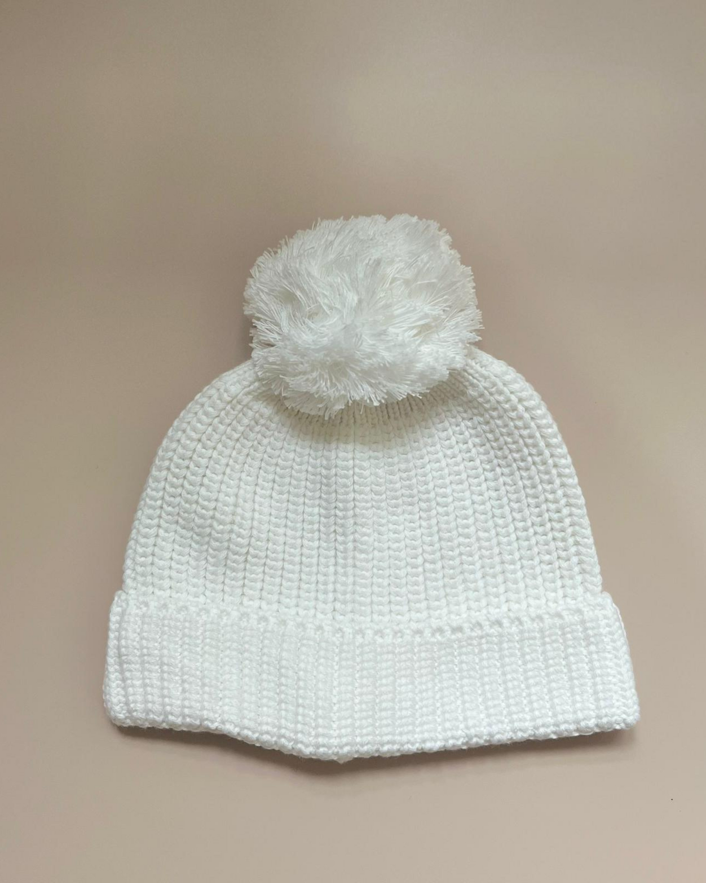 Milk Knitted Beanie