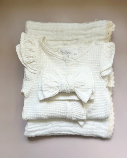 Baby Girl Milk Waffle Bundle