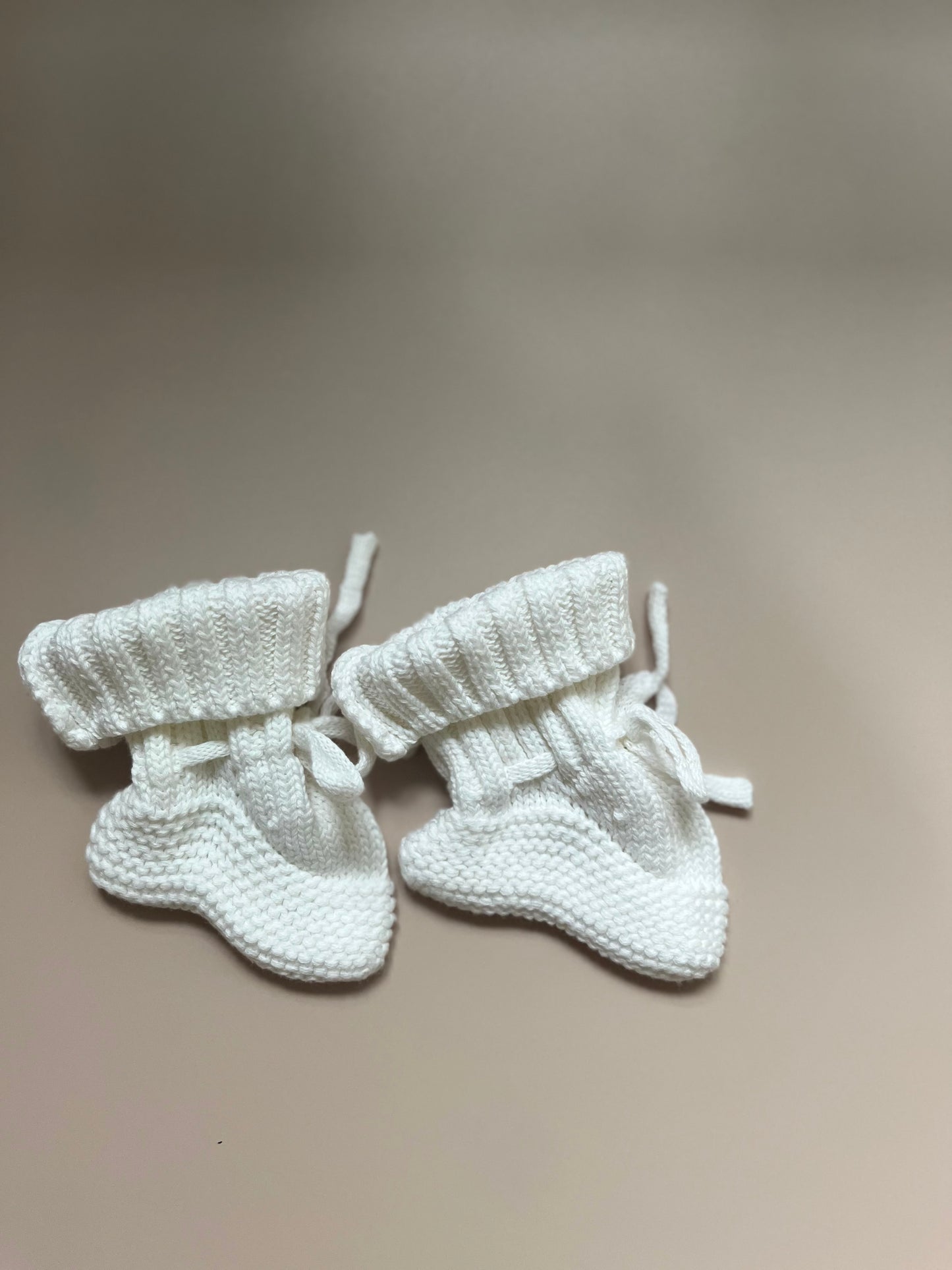 Milk Knit Booties