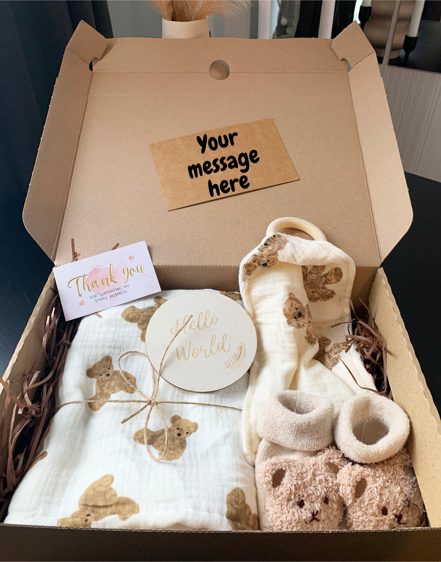 Teddy Bear Gift Box Set